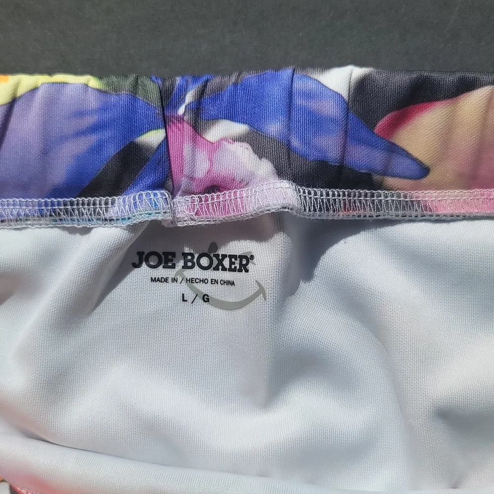 Joe Boxer Floral Print mini Skirt Size L - Picture 3 of 6